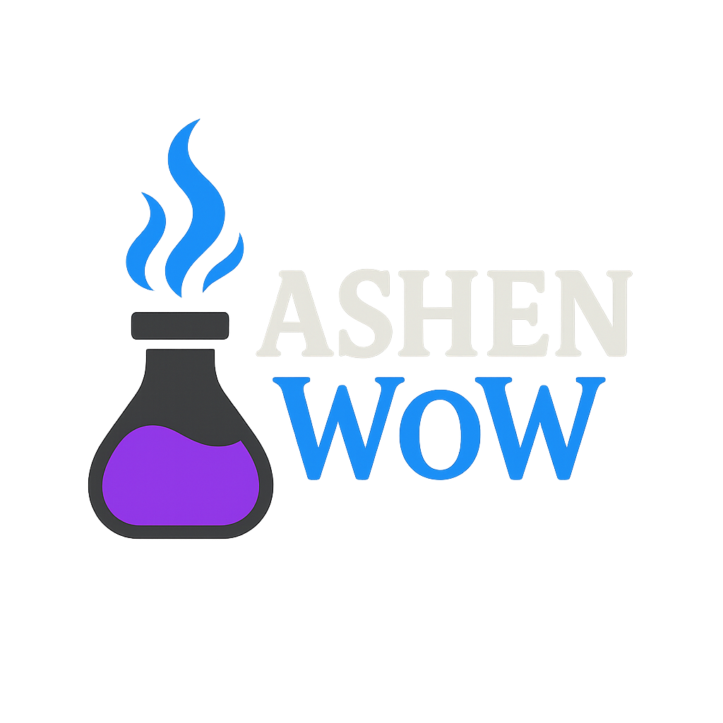 Ashen WoW logo